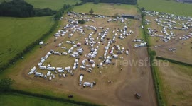 Travellers who caused misery for locals finally leave Oakham after four days of 'Mad Max' mayhem