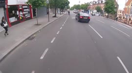 MJ54LKG was so stuck on her phone that she forgot how to drive