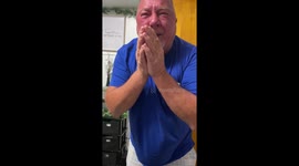 'I'm gonna be a pop-pop!?' Dad in New York cries from daughter's pregnancy announcement