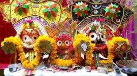 Bathing Ceremony of Lord Jagannath on Jyeshtha Purnima Festival in India