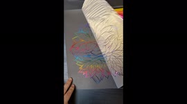Talented California artist uses foil transfer to make amazing print of succulent