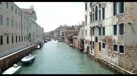 Venice, Italy during Covid10 pandemic, Europe, canal, people walking