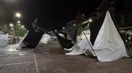 'Tornado' leaves trail of destruction at historic Romford Market in London's East End