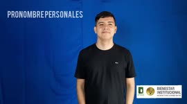 Pronombres personales en lenguaje de señas colombiano LSC universidad del Quindío