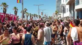 Tens of thousands attend Tel Aviv Pride parade, the largest since pandemic began