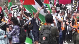Thousands joined national demonstration against Conservative government in central London
