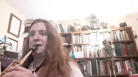 UK music teacher sets new world record after passing nine different music instrument exams on the same day