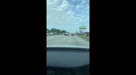 10:00am road rage.. Florida sun..