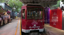 Last day of operations for Peak Tram, a major tourist attraction in Hong Kong