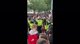 Freedom / save our scene - Protest in Trafalgar Square