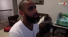 'Mom & Kids Surprise Dad on Father's Day *Very Emotional* '