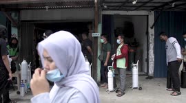 Oxygen is getting scarce in Jakarta, Indonesia