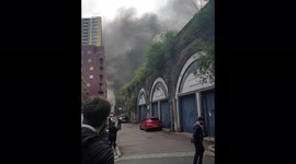 Fire in elephant & castle, June 28 2021