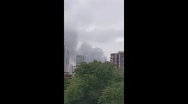 Elephant and Castle fire