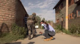 Dramatic video shows gunfight between Indian paramilitary and rebels