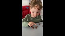 Learning to count is fun when it involves chocolate