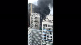 UK: Fire At Elephant And Castle Station Sends Massive Plumes Of Smoke Into London Sky 4