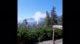 Canada: Wildfire Shuts Down Highway 97 Near Peachland, BC