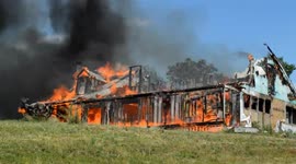 Firefighter training, Structural Burn Class, Catawissa, Pennsylvania
