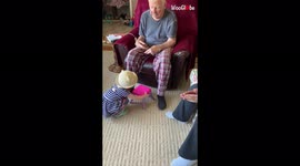 'Grandpa with Parkinson's Loves Spending Time with his Grandkid'