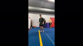 'Unreal Tricking Workout by Ohio Gym Trainer *Insane Flips & Twists*'