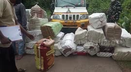 1190 lbs of cannabis worth $1,34,750 seized from smugglers in southern India