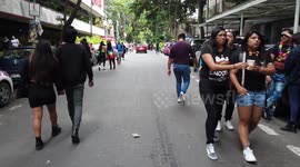 Mexicans participate in the Pride Parade in Mexico City