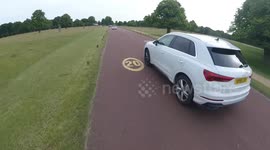 Y949VKH is off the road now, possibly because the driver was texting and had obstructed view