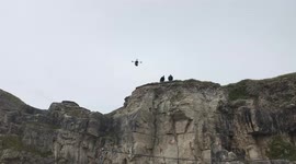 David Beckham TV commercial drone fail in Dorset: further footage