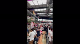 Euro 2020: England Fans Sing “It’s Coming Home” At Boxpark Wembley Ahead Of Match With Germany