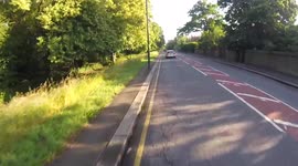 BF53PGY driven way too close on the pinch point, action taken, but he's still there!!!