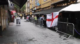 England Football Fans Celebrate