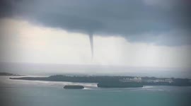 Waterspout spotted off Miami coastal area near South Beach