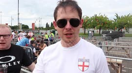 Scene's At Massive Fan Park '4TheFans' As England Defeat Germany To Go Into The Quarter Finals Of The Euros 2020 Finals