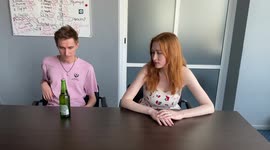 Helping out a friend who struggles to open a beer without a bottle opener
