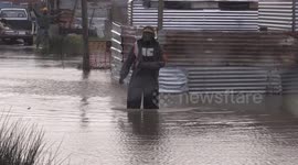'I'm struggling': Shanty town residents cry out for help as floods envelop Cape Town