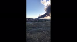 Spain: Massive Fire Breaks Out At Warehouse In Otura, Granada 2