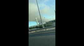 Spain: Massive Fire Breaks Out At Warehouse In Otura, Granada