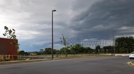 Thunderstorms Crossing the Appalachians Into Frederick, MD - 6/30/21