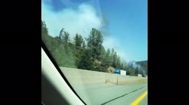 US: Salt Fire Breaks Out Near Redding, Northern California