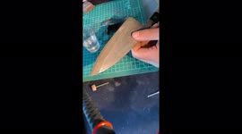 Satisfying footage shows expert restoring valuable rusted Japanese knife