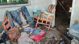 Floods leave destruction after tropical storm in the Philippines