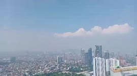 Taal volcano smog blankets Philippines capital Manila