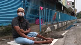 Bangladeshis confined at home in strict lockdown