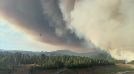 Impressive footage shows northern California Salt Fires raging, doubling in size