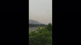 Canada: Smoke From Sparks Lake Wildfire Covers Sky Of Kamloops, BC