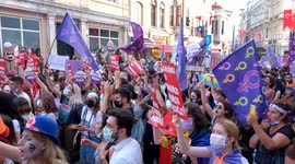 Protest Against Turkey's Withdrawal From Istanbul Convention