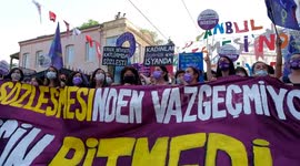 Protest Against Turkey's Withdrawal From Istanbul Convention