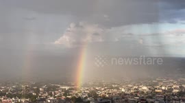Double Rainbow in the City
