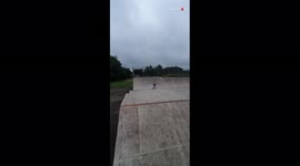 '5 Year Old Falls from Scooter While Training for a Competition'